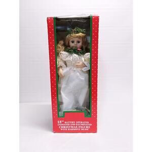 Holiday Trim 18” Battery Operated Animated Illuminated Angel W/ Harmony Music‎